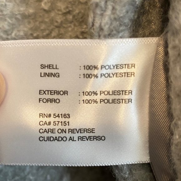 NWT Light Grey Kenneth Cole New York Coat - Picture 5 of 6